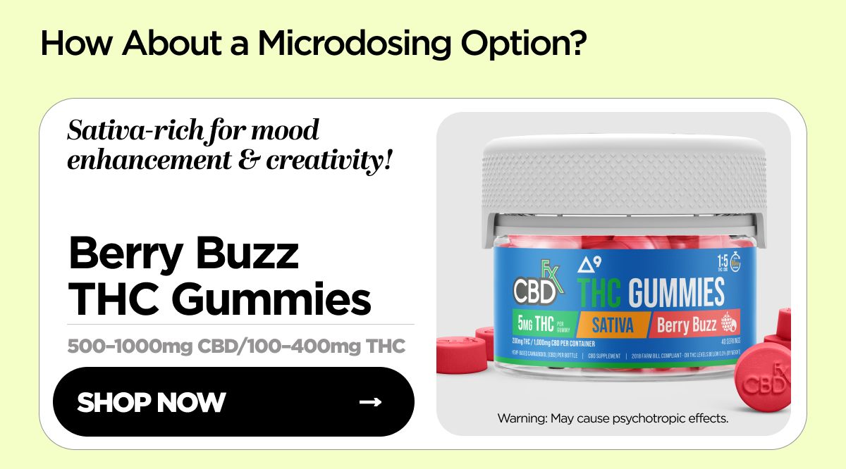 Delta-9 THC Gummies: Berry Buzz Sativa