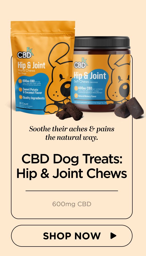 CBD Dog Treats: Hip & Joint Chews