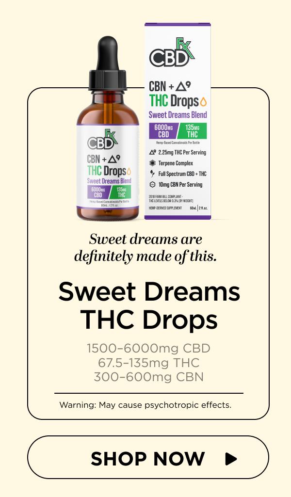 Sweet Dreams Blend THC Drops