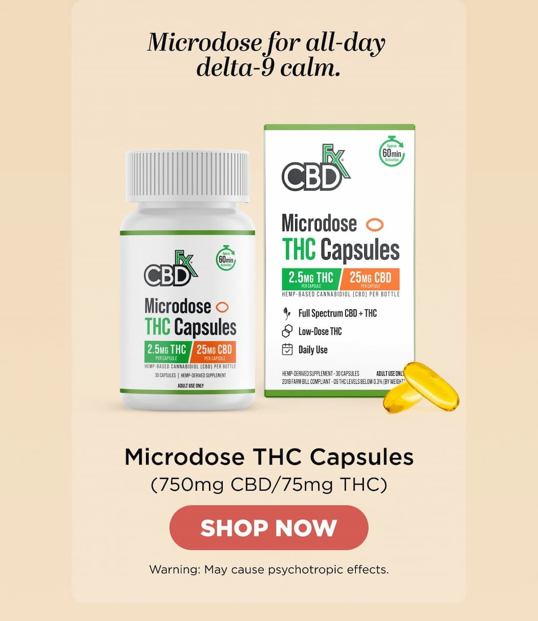 Microdose THC Capsules