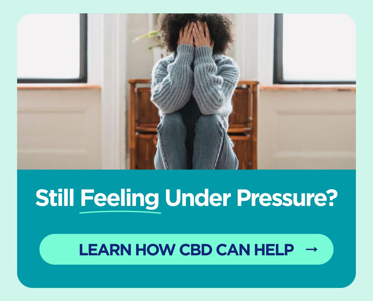 Still Feeling Under Pressure?  Learn How CBD Can Help!