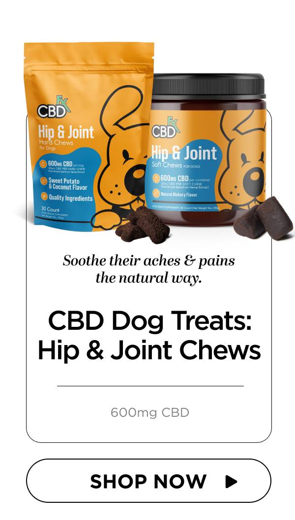 CBD Dog Treats: Hip & Joint Chews