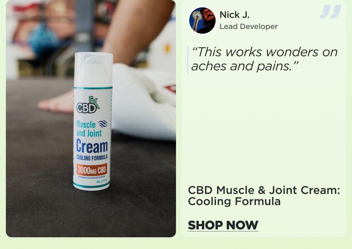 Muscle & Joint Cream: Cooling Formula