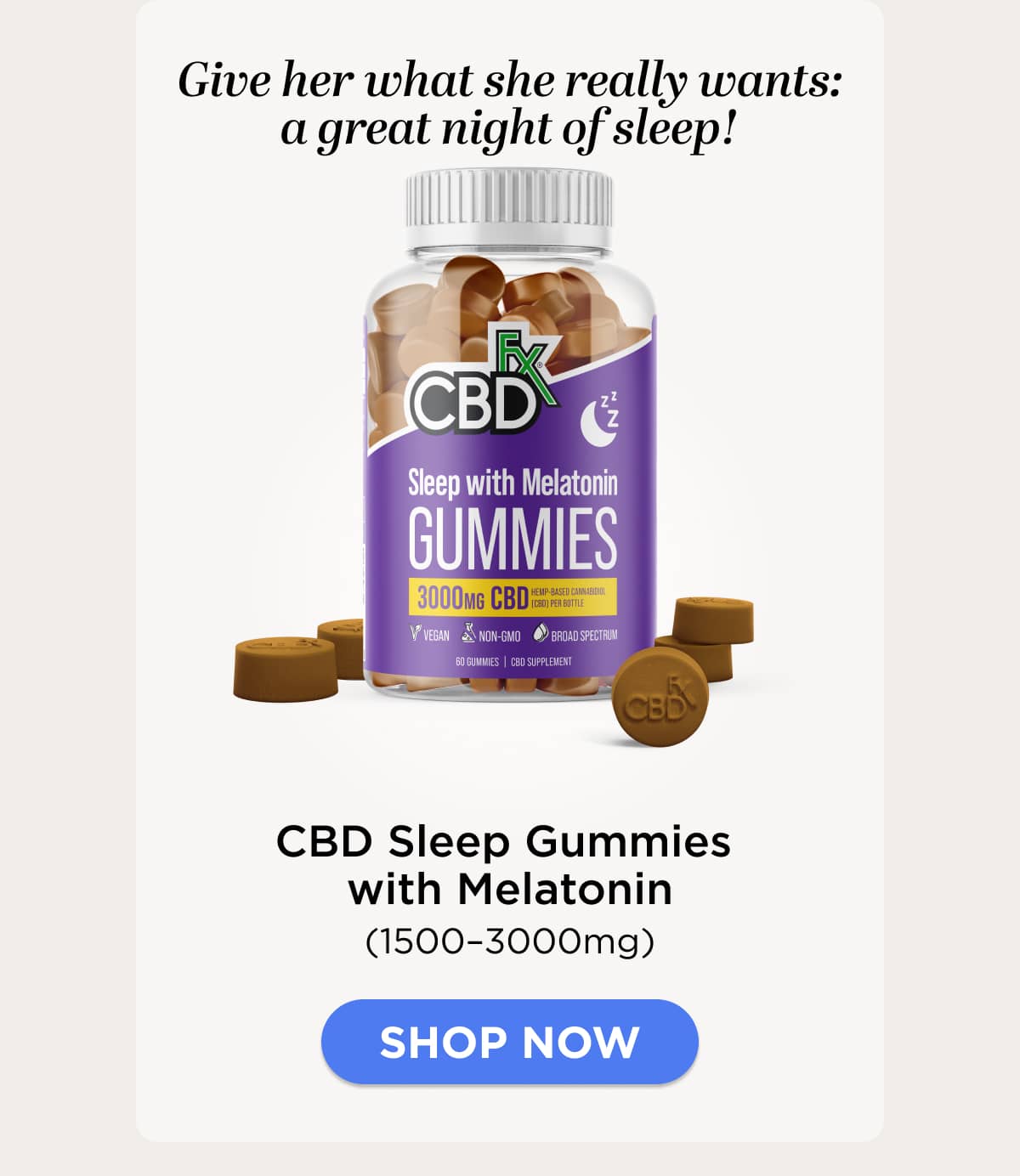 CBD Sleep Gummies with Melatonin
