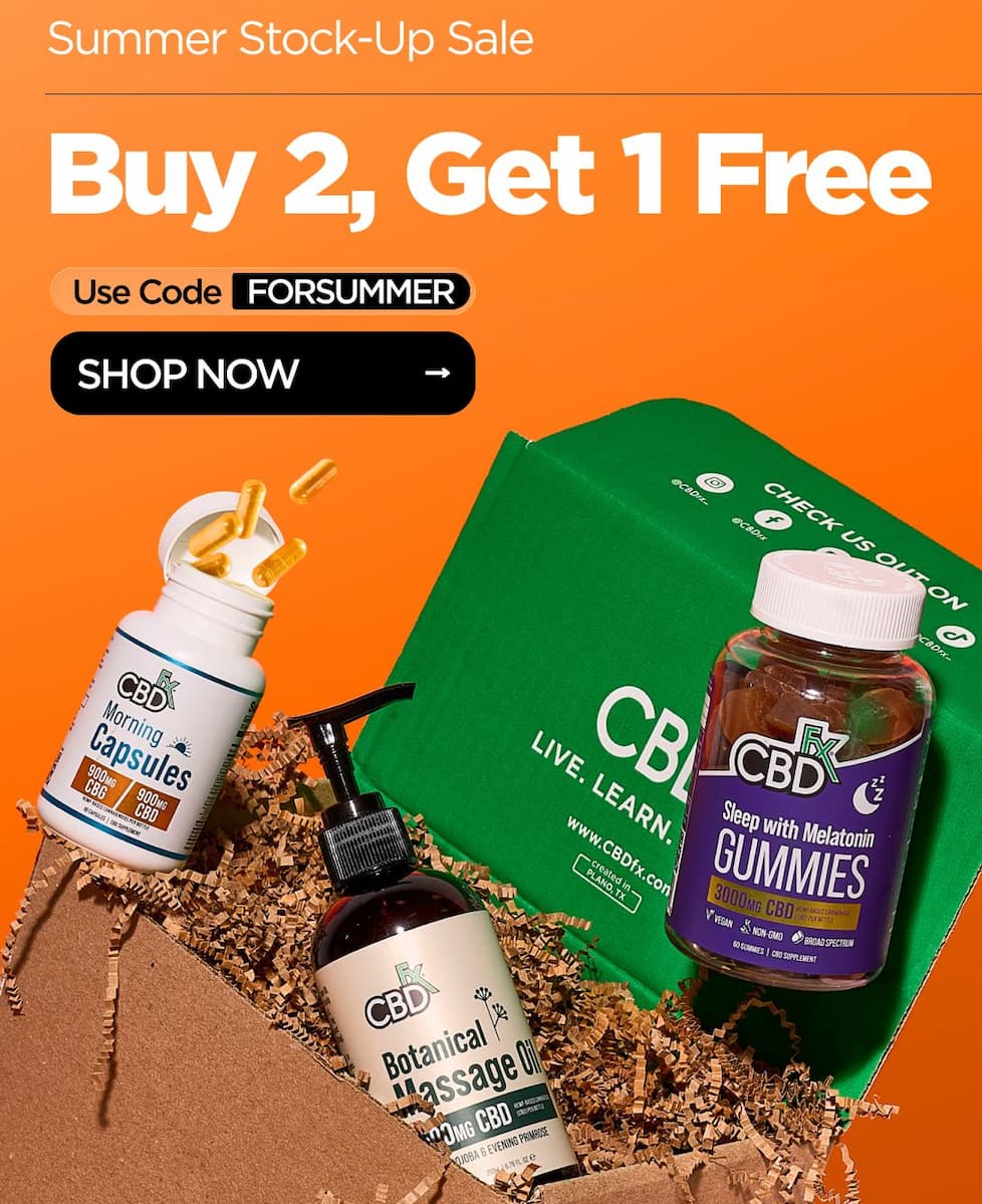 Summer Stock-Up Sale Buy 2, Get 1 Free Use code FORSUMMER