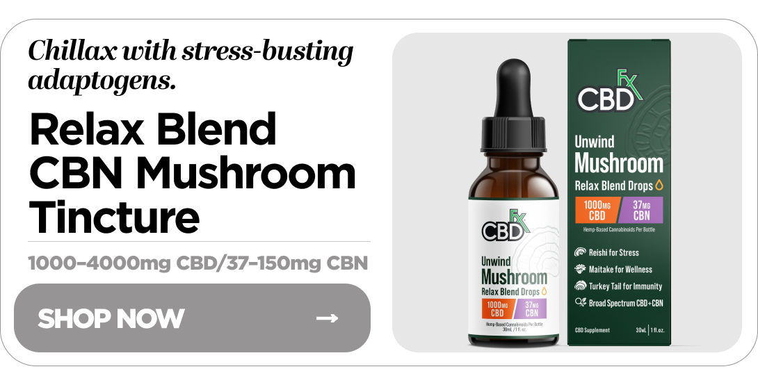 Unwind Mushroom Relax Blend Drops
