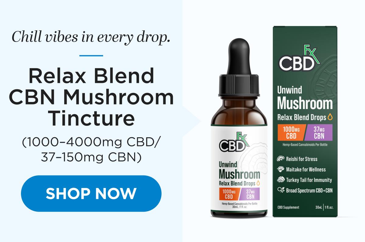 Unwind Mushroom Relax Blend Drops