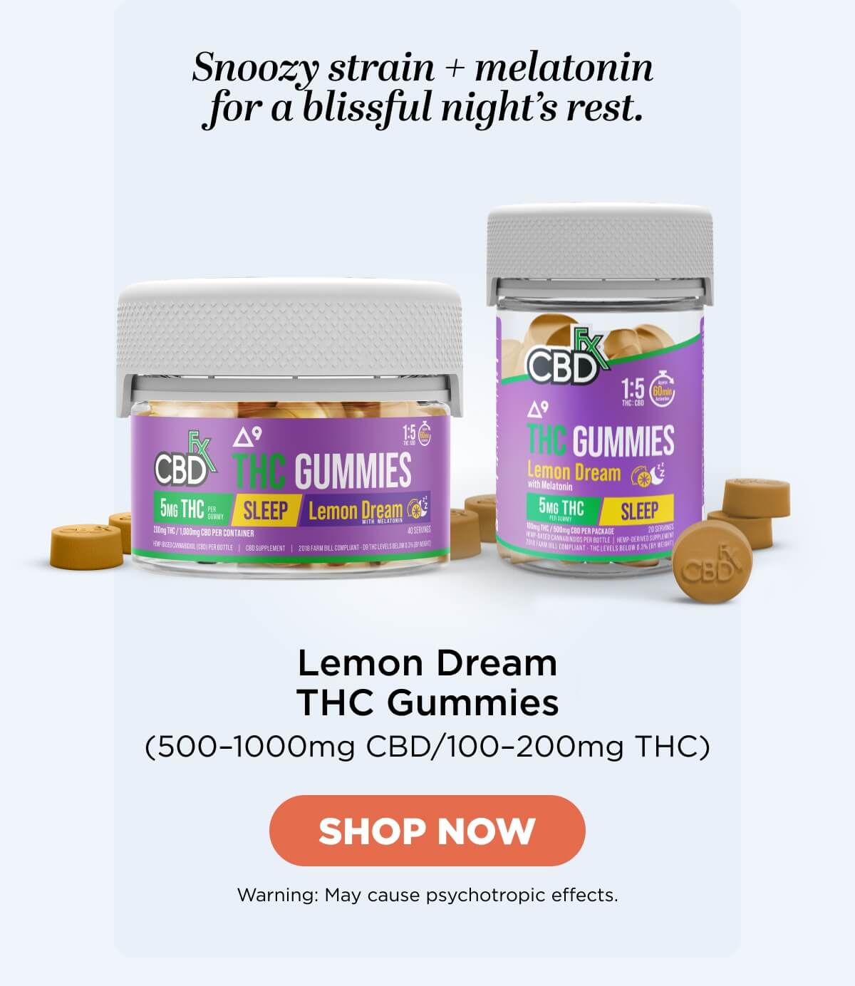 Lemon Dream THC Gummies