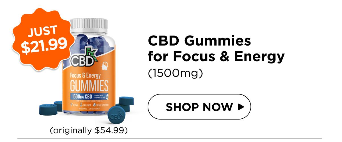 CBD Gummies for Focus & Energy