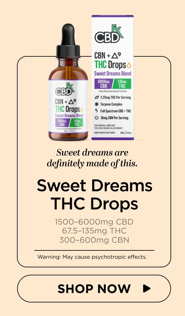 Sweet Dreams Blend THC Drops