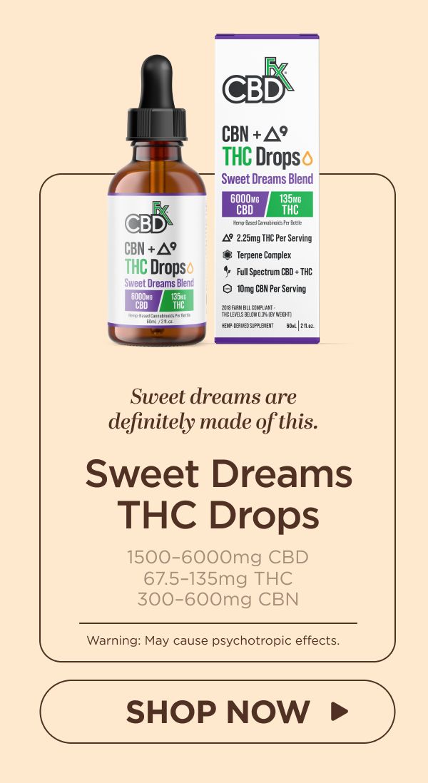 Sweet Dreams Blend THC Drops