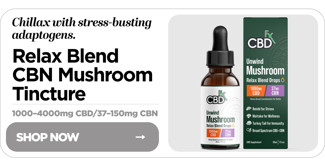 Unwind Mushroom Relax Blend Drops