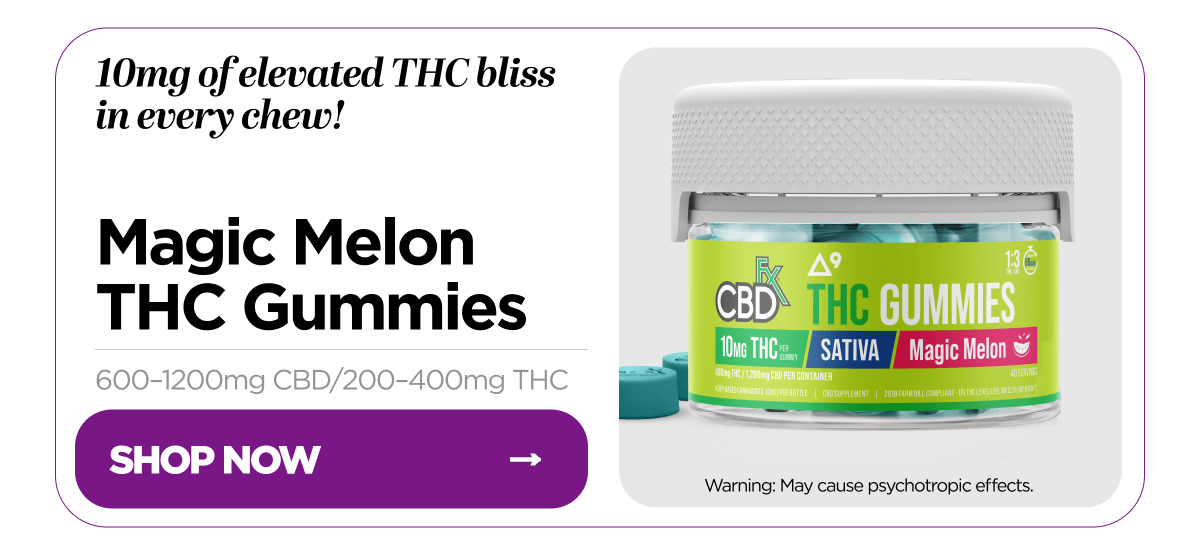 Magic Melon THC Gummies