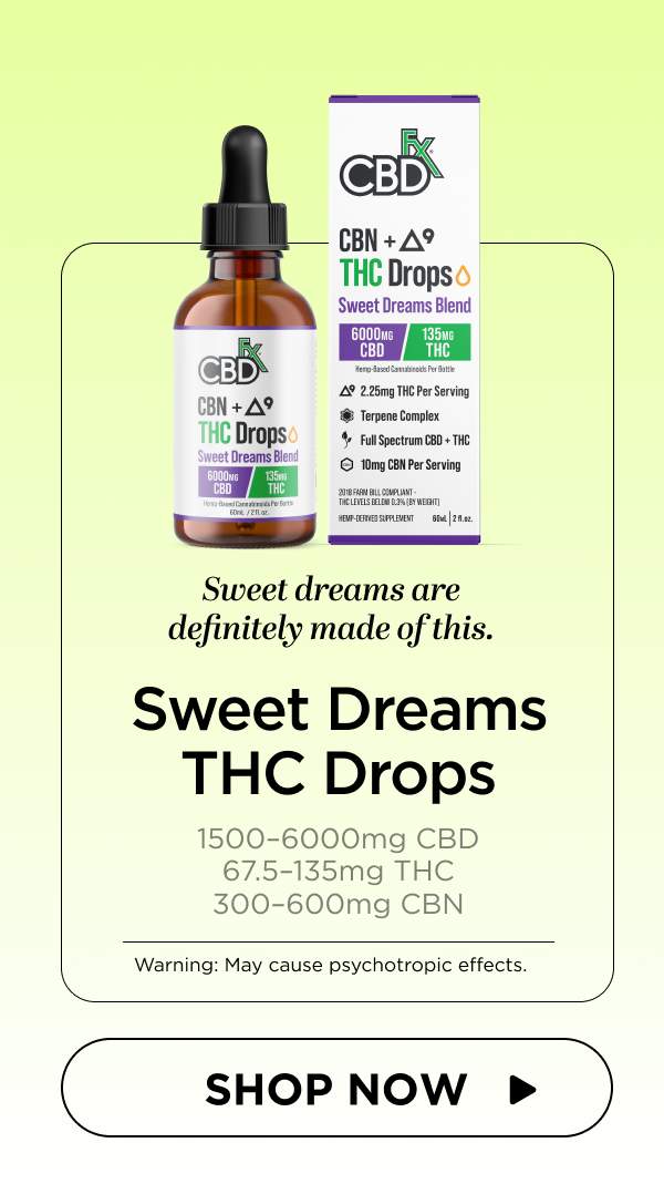 Sweet Dreams Blend THC Drops