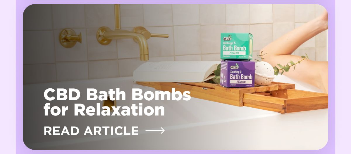 CBD Bath Bombs for Relaxation