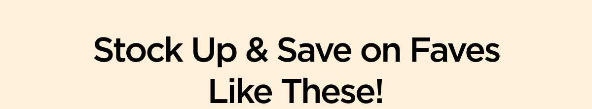 Enjoy Free Shipping on Faves Like These!