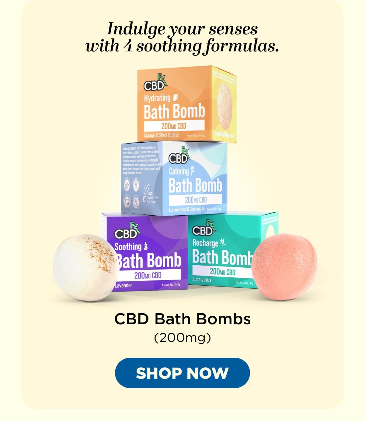 CBD Bath Bombs