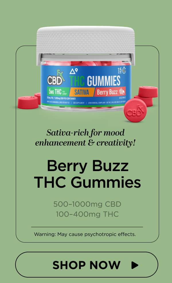 Berry Buzz THC Gummies