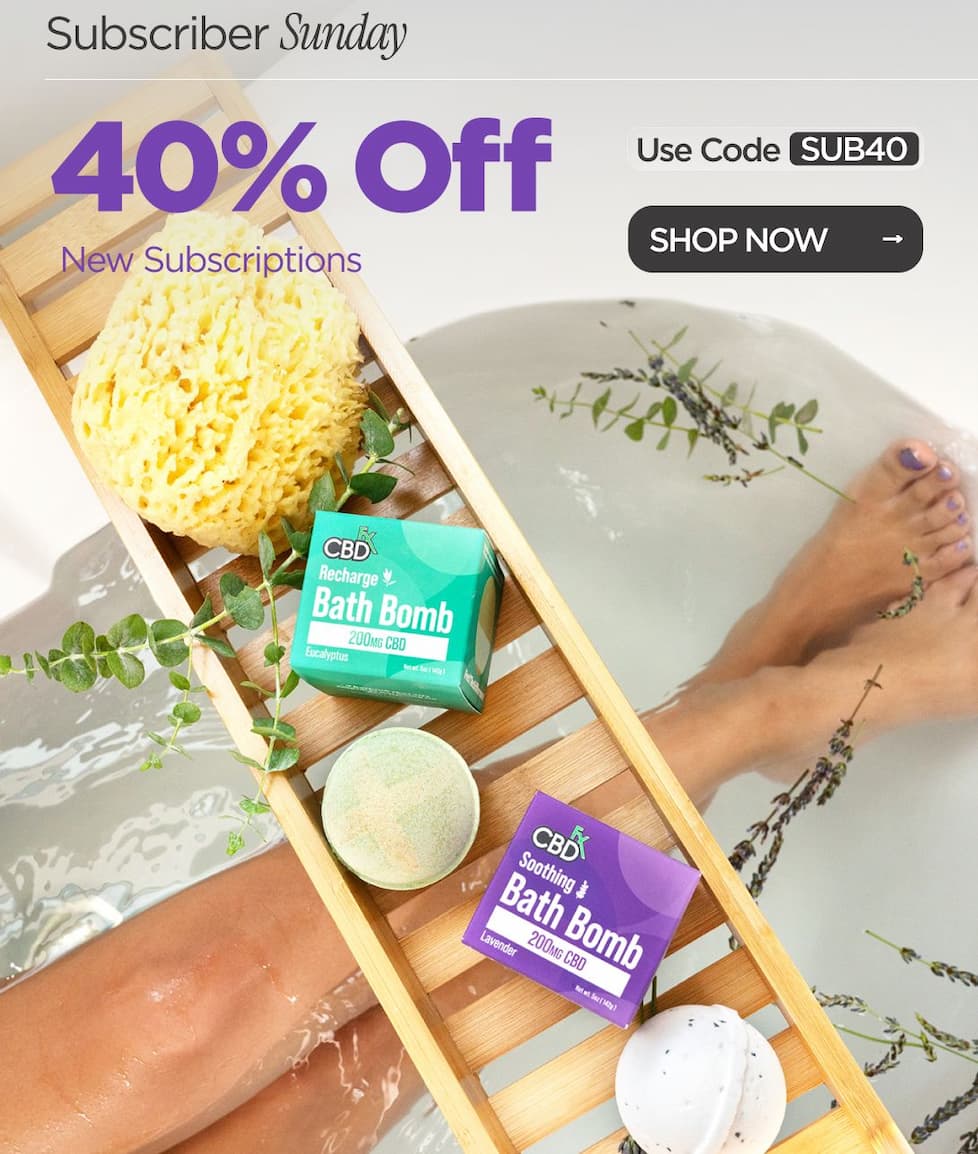 Subscriber Sunday 40% OFF  New Subscriptions Use code SUB40