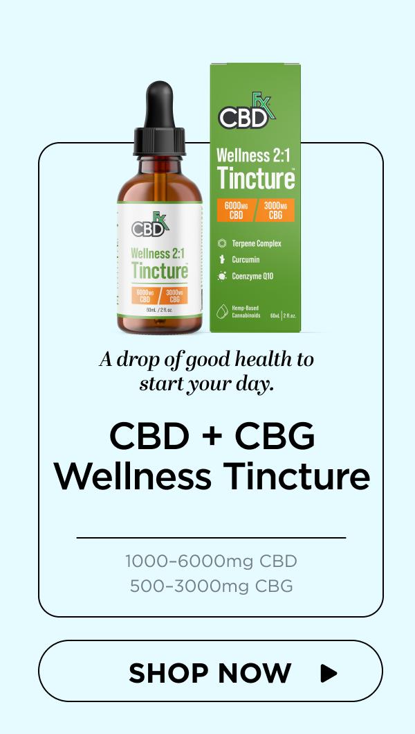 CBD + CBG Wellness Tincture