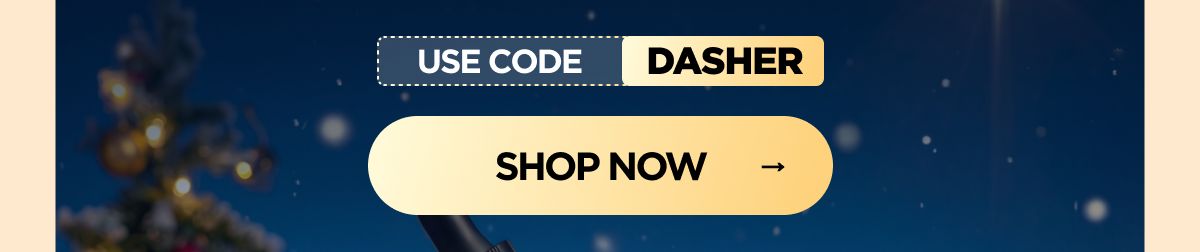 Use code DASHER