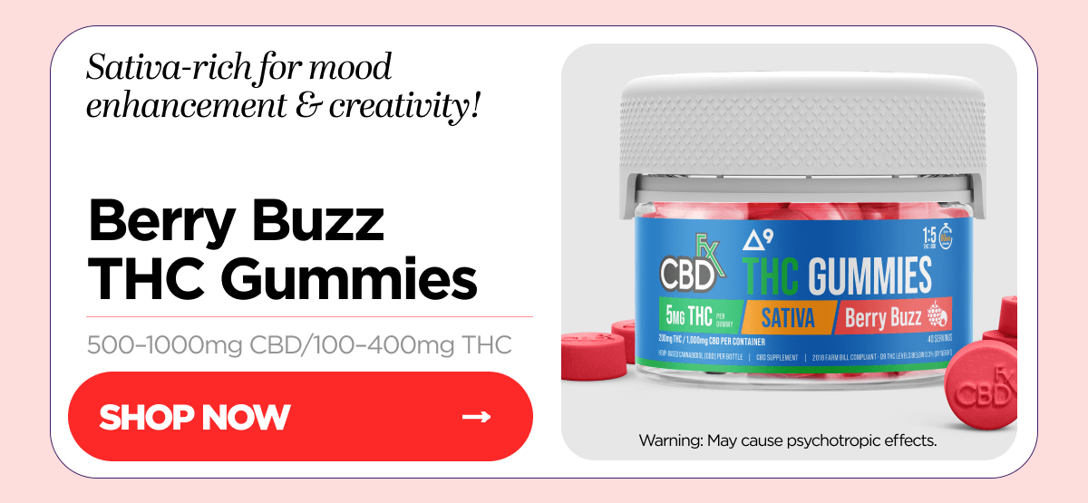 Berry Buzz THC Gummies