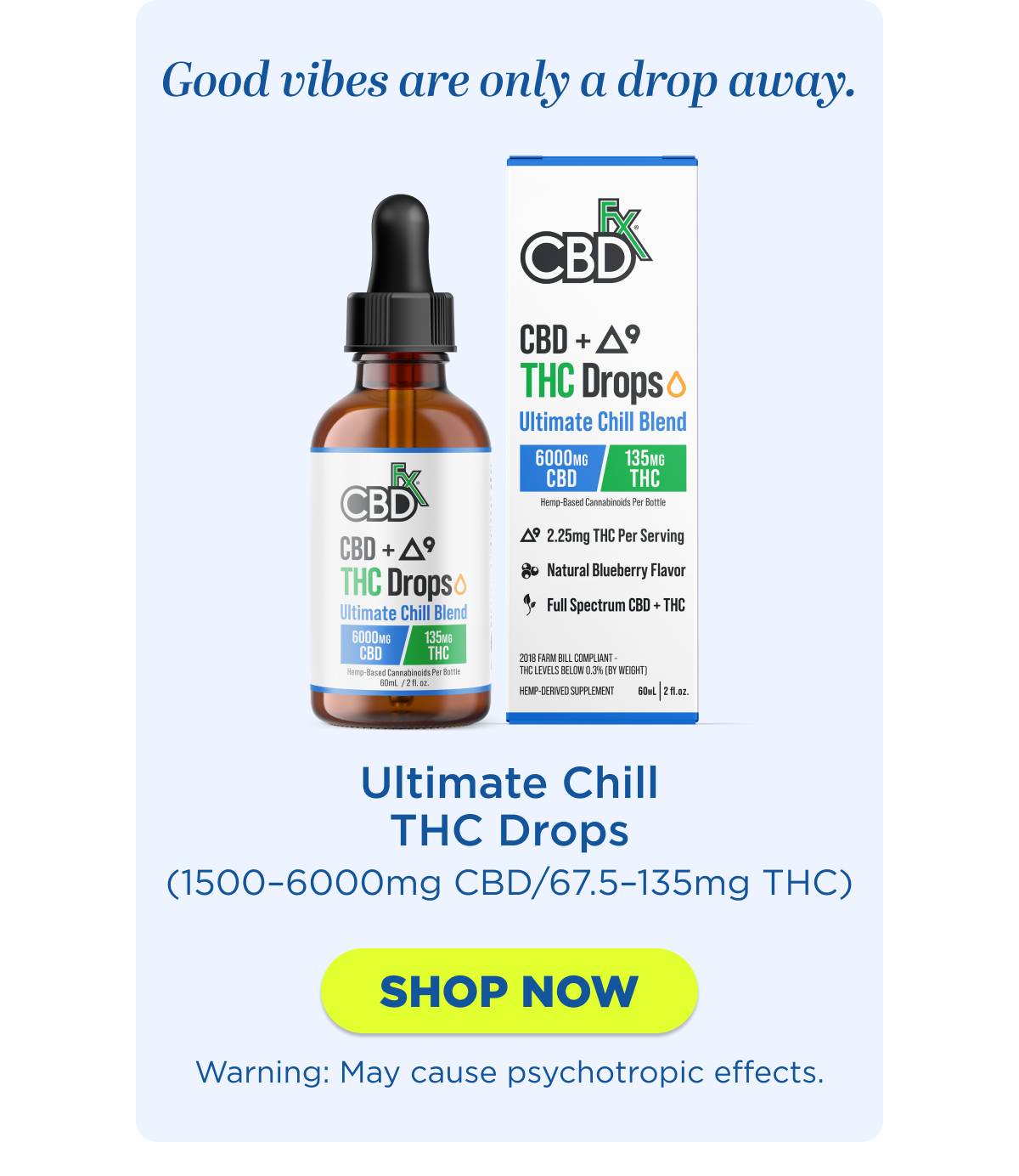 Delta-9 THC Drops: Ultimate Chill Blend