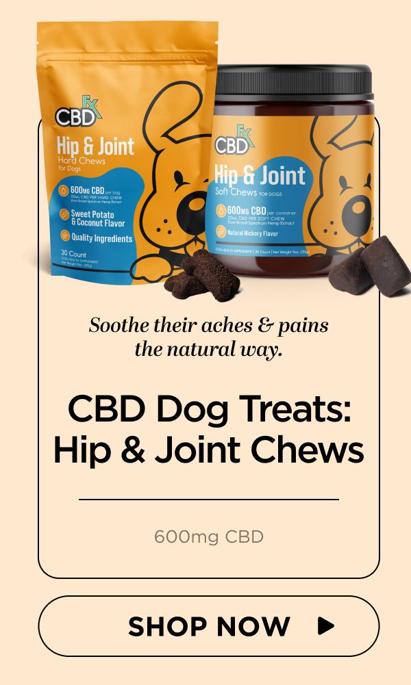 CBD Dog Treats: Hip & Joint Chews