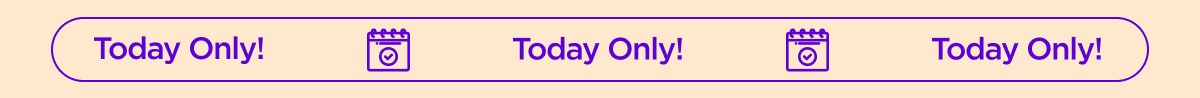 Today Only! 