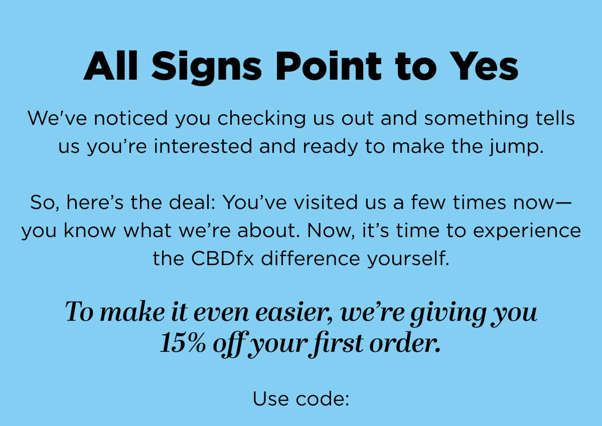 All Signs Point to Yes 