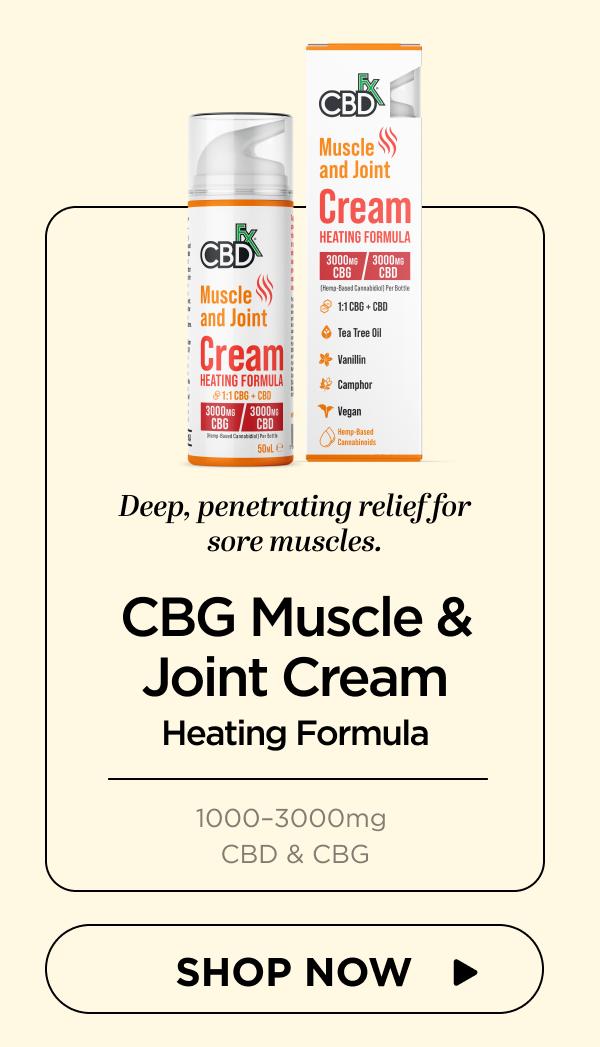 Muscle & Joint Cream: Heating Formula