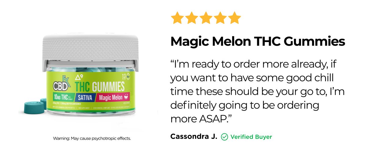 Magic Melon THC Gummies