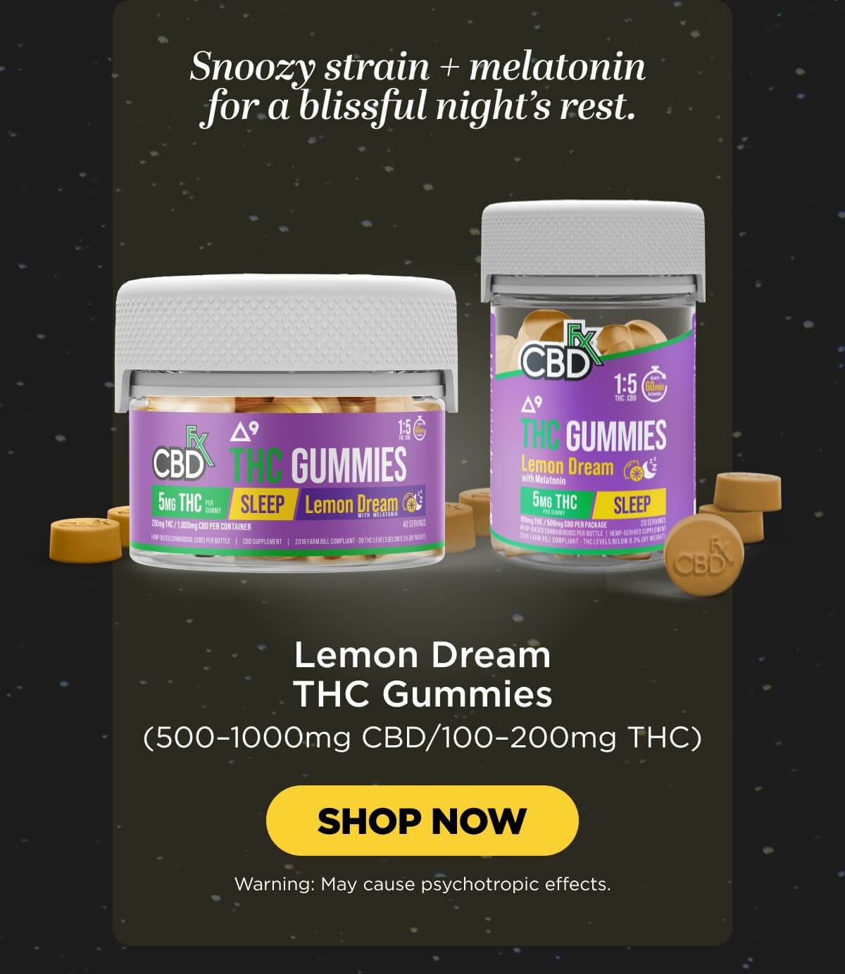 Lemon Dream THC Gummies