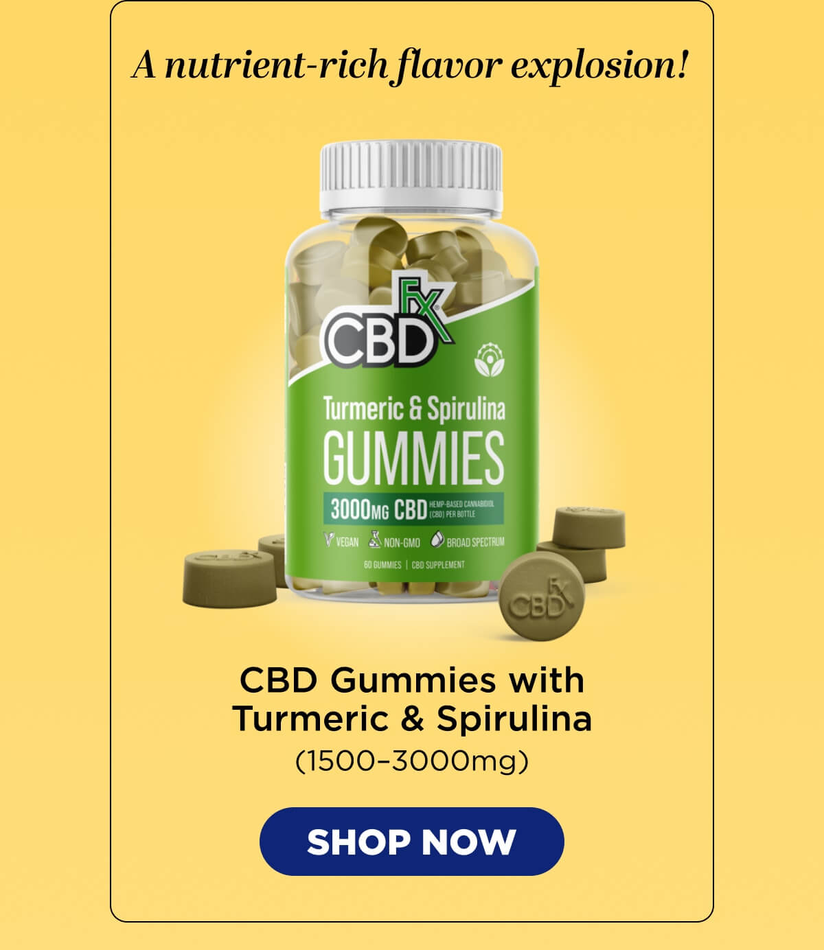 Turmeric & Spirulina Gummies