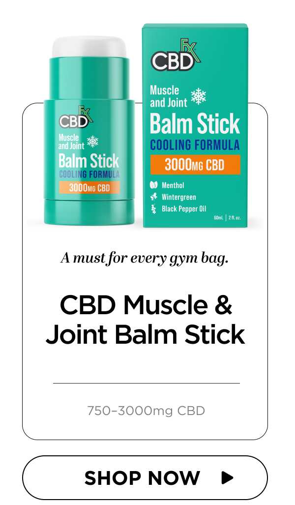 CBD Muscle & Joint Balm Stick