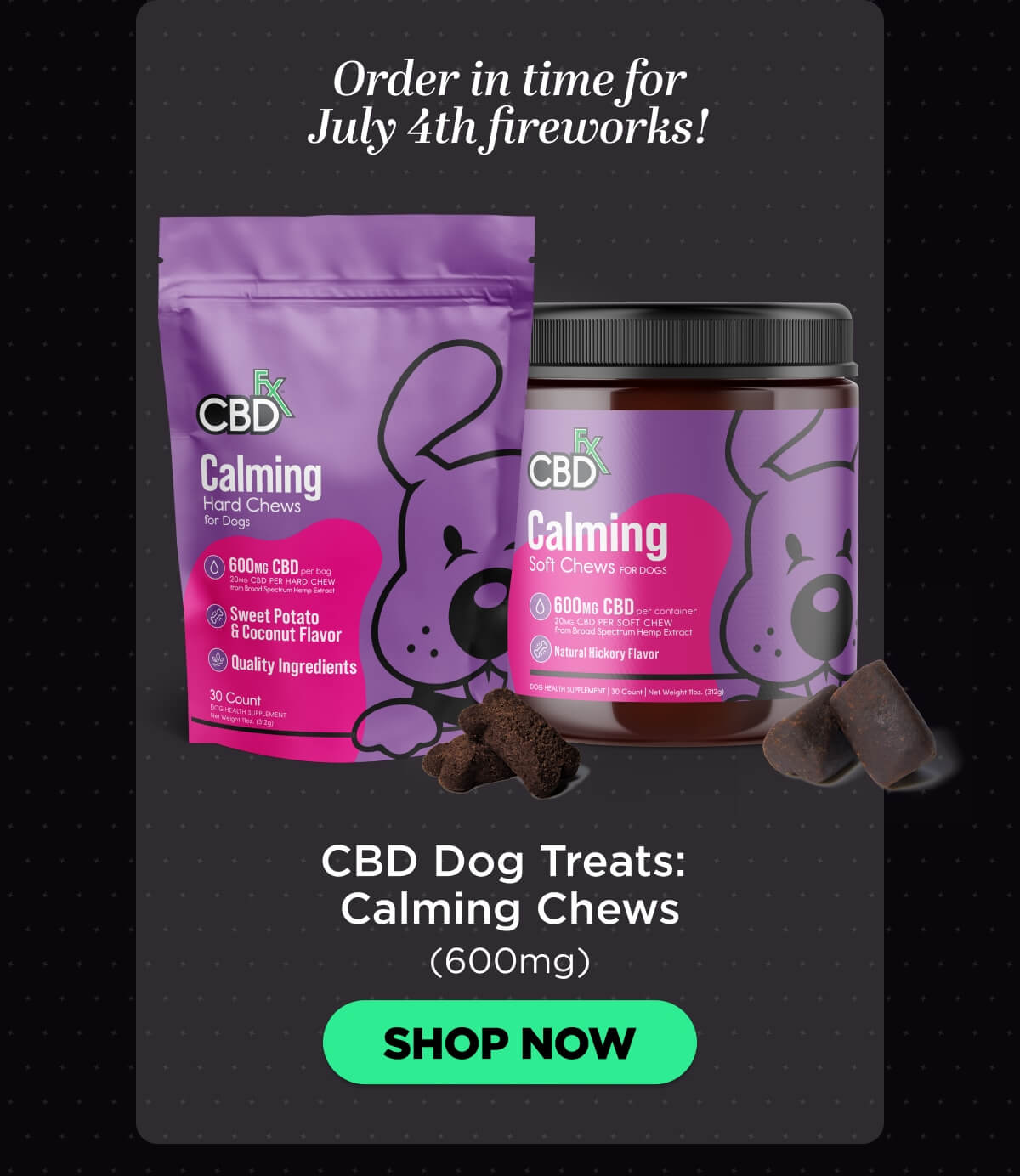 Calming CBD Dog Treats