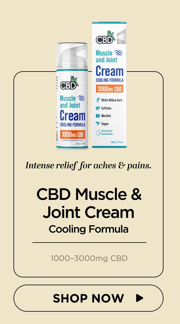 Muscle & Joint Cream: Cooling Formula