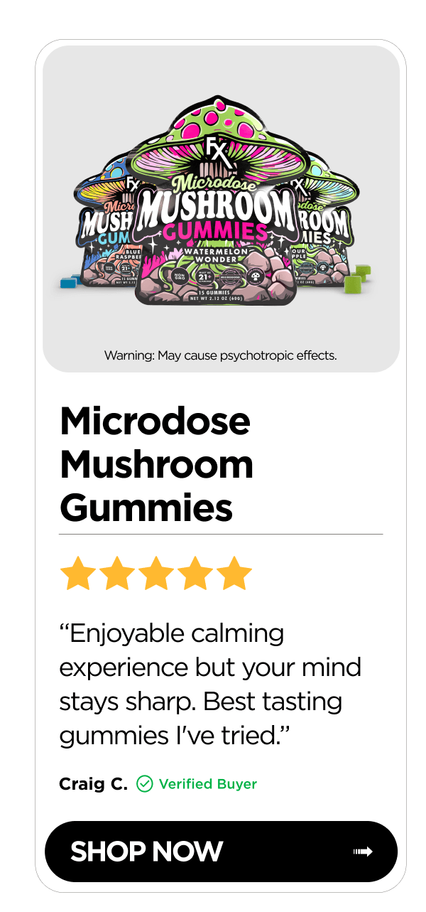 Microdose Mushroom Gummies