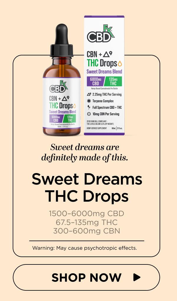 Sweet Dreams Blend THC Drops