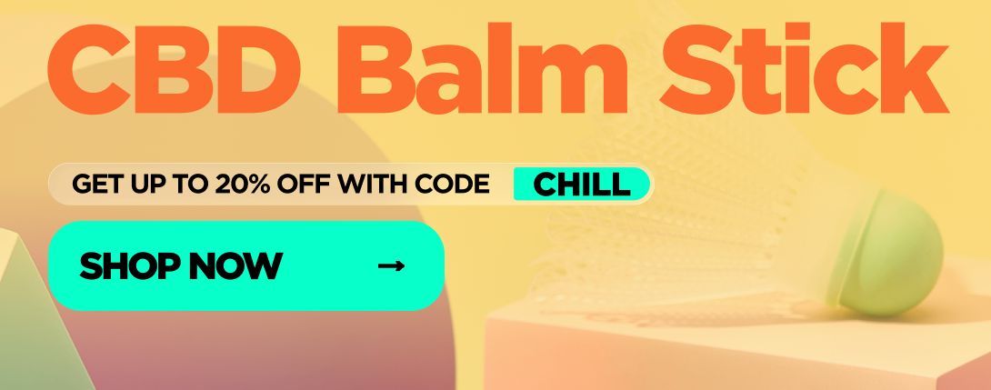 Muscle & Joint CBD Balm Stick - Get Up to 20% OFF With Code CHILL