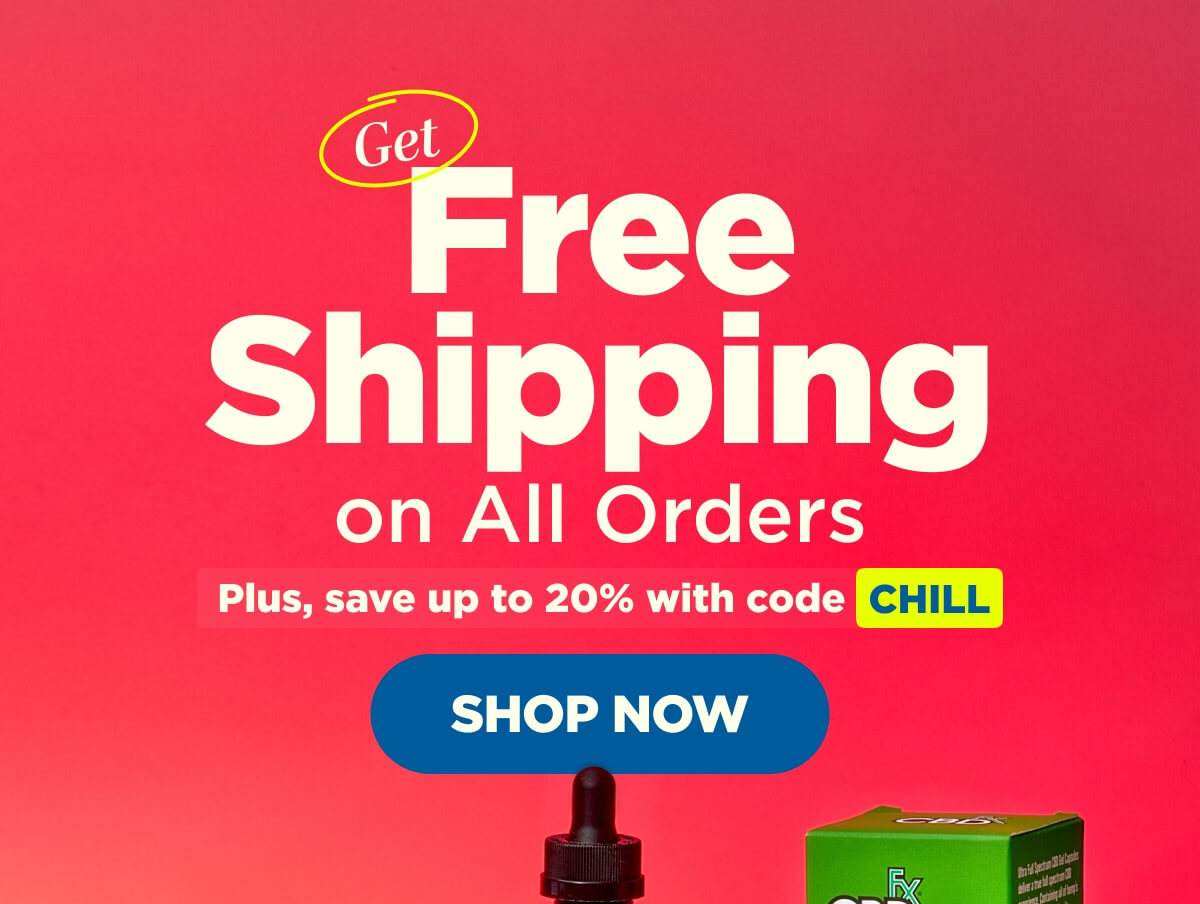 FREE Shipping on All Orders. Plus, SAVE up to 20% with code CHILL