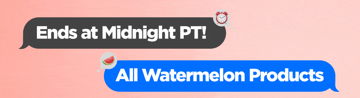 Ends at Midnight PT!