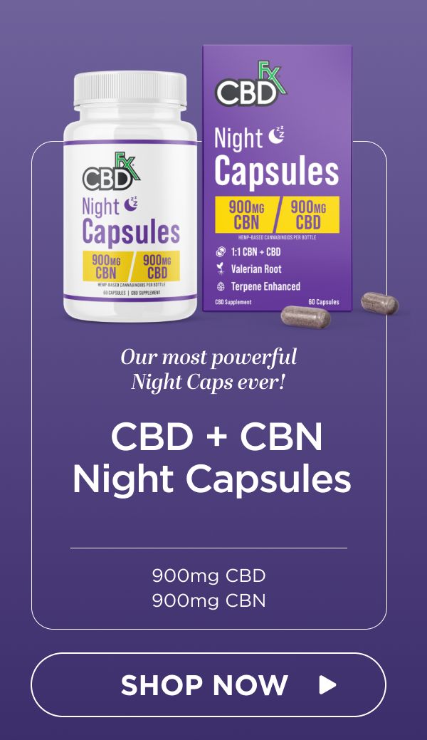 CBD + CBN Night Capsules