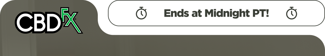 CBDfx - Ends at Midnight PT! Free Shipping!