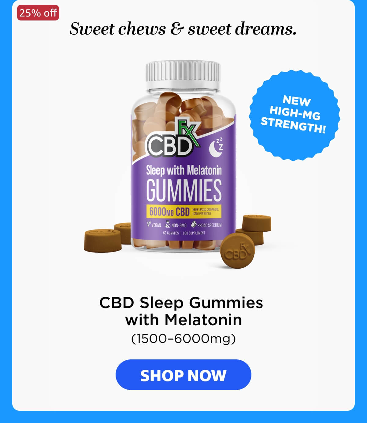 CBD Sleep Gummies with Melatonin