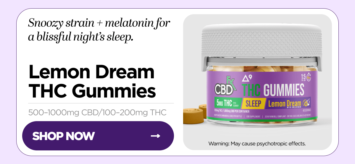 Lemon Dream THC Gummies