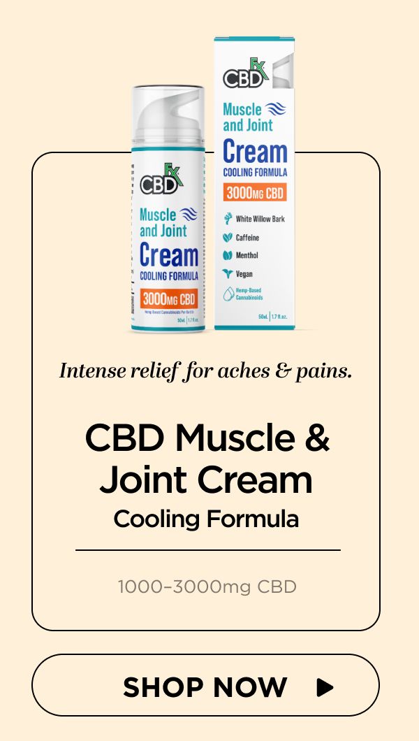 Muscle & Joint Cream: Cooling Formula