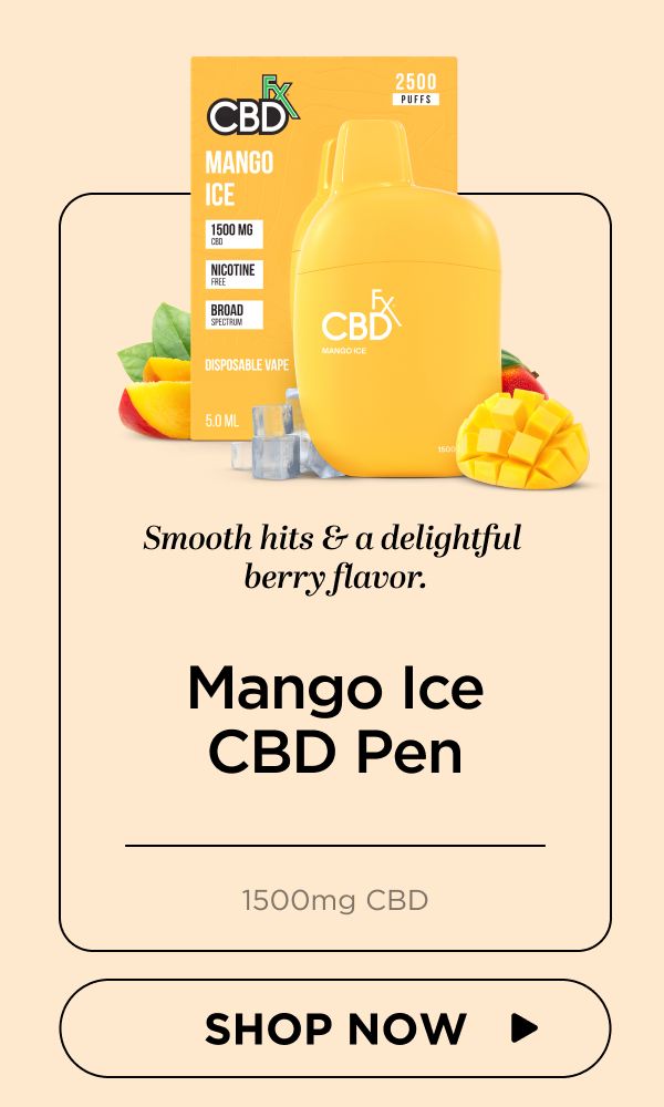 Mango Ice CBD Vape Pen
