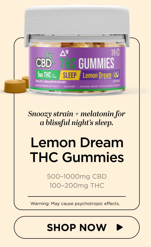 Lemon Dream THC Gummies