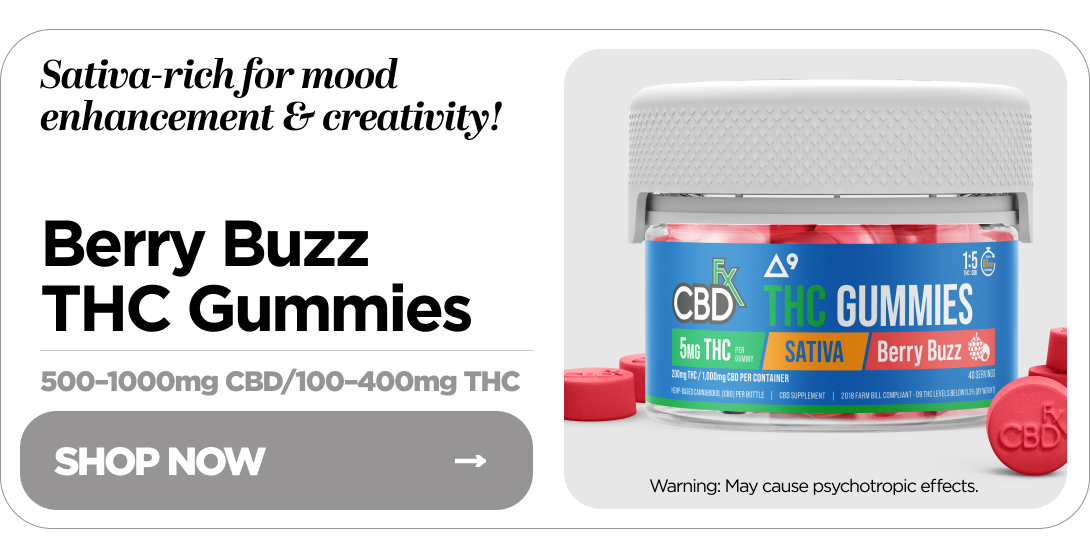 Berry Buzz THC Gummies
